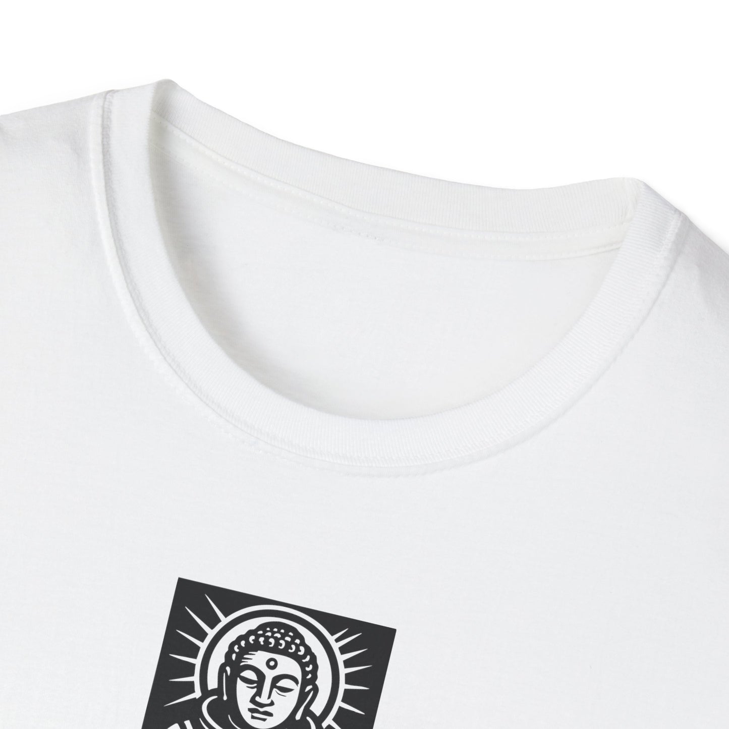 Buddha Astronaut Block Print - T-Shirt