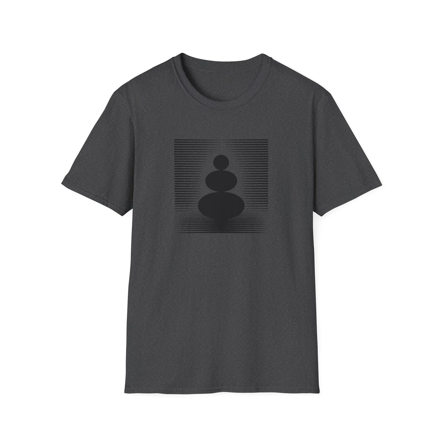 Zen Rocks Silhouette - T-Shirt