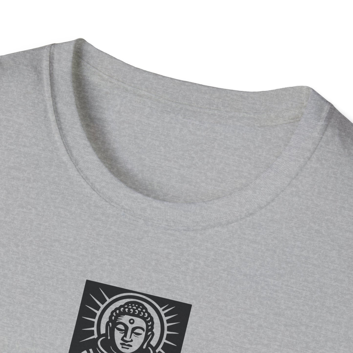 Buddha Astronaut Block Print - T-Shirt