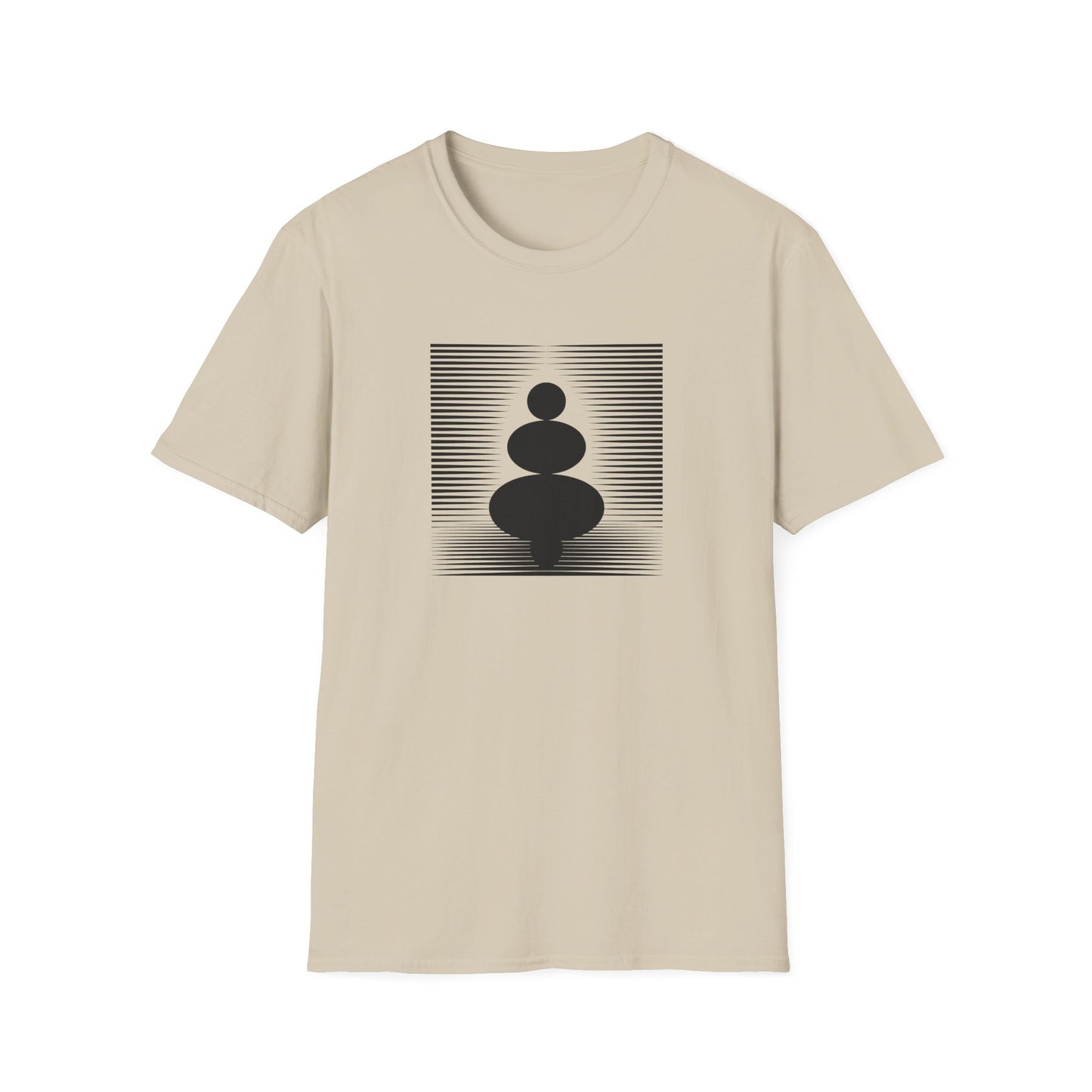 Zen Rocks Silhouette - T-Shirt
