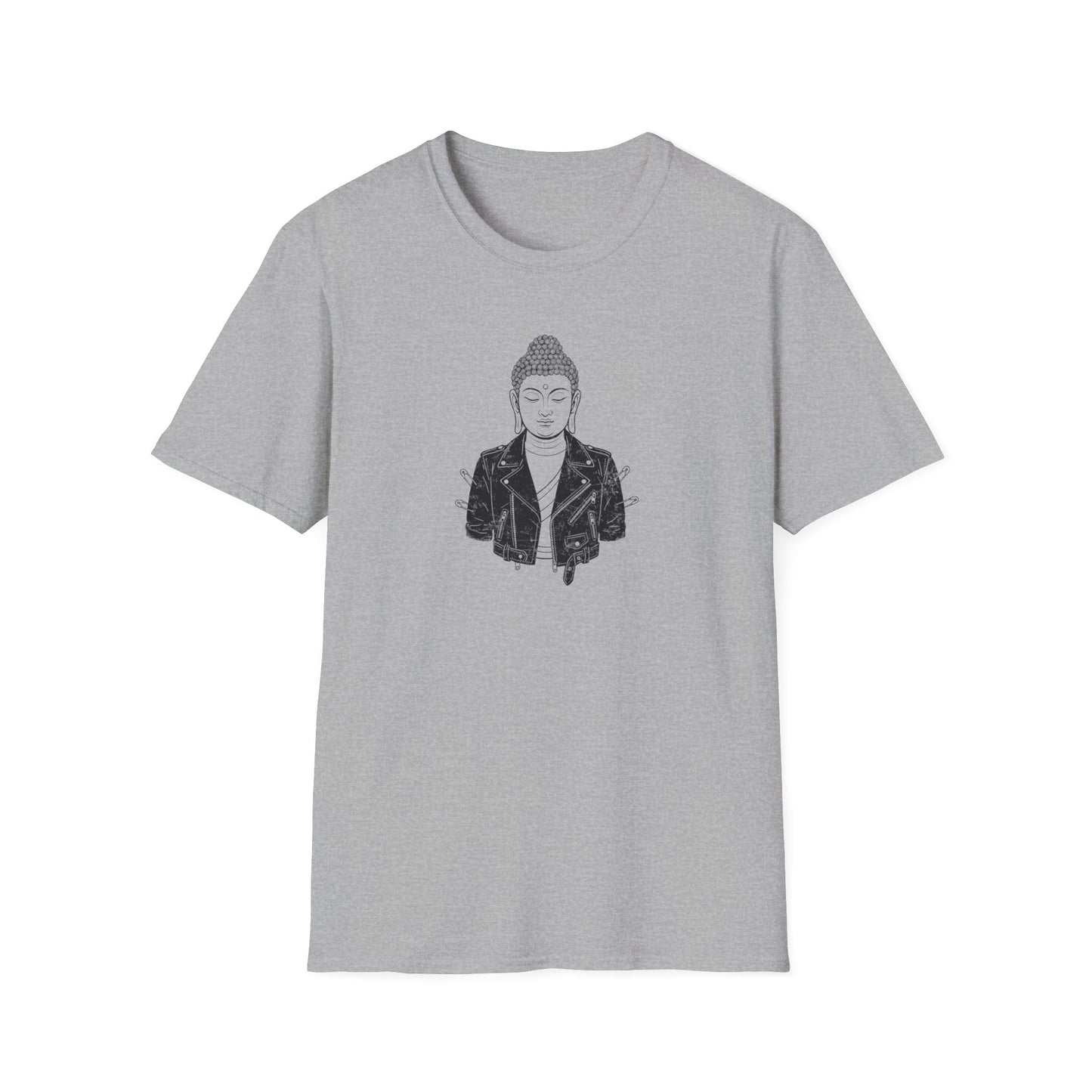 Buddha Leather Jacket - T-Shirt