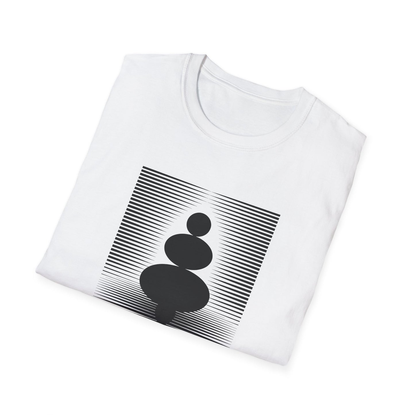 Zen Rocks Silhouette - T-Shirt
