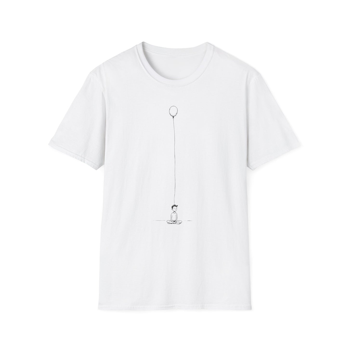 Balloon Boy - Minimalist Balloon T-Shirt