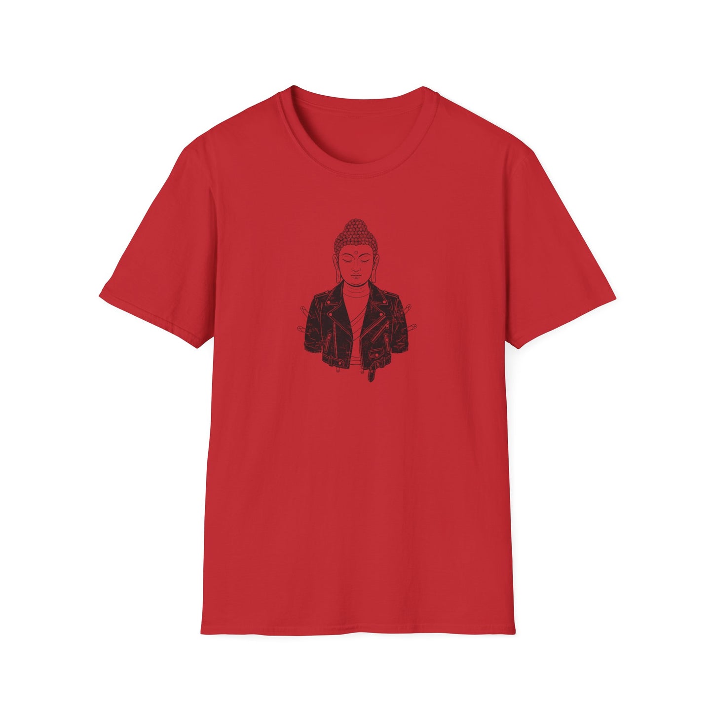 Buddha Leather Jacket - T-Shirt