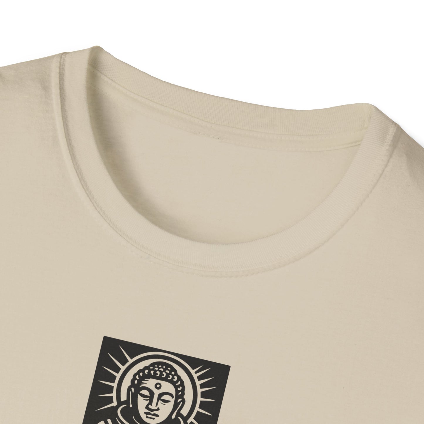 Buddha Astronaut Block Print - T-Shirt
