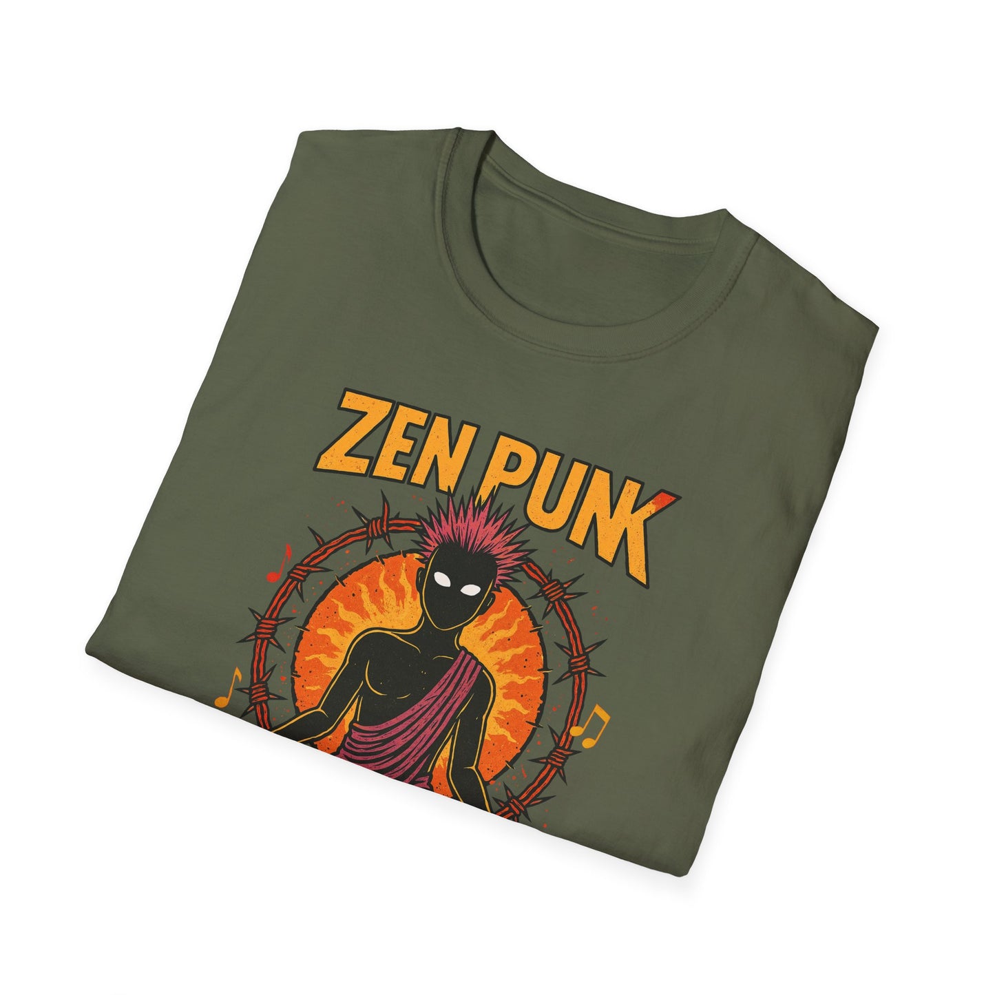 Zen Punk Comic - T Shirt