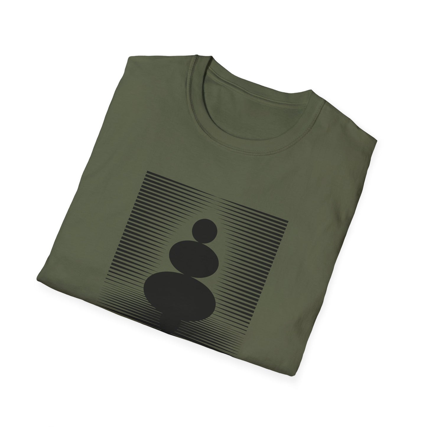 Zen Rocks Silhouette - T-Shirt