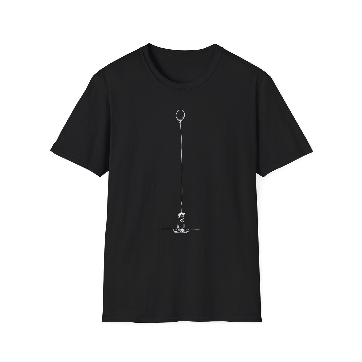Balloon Boy - Minimalist Balloon T-Shirt