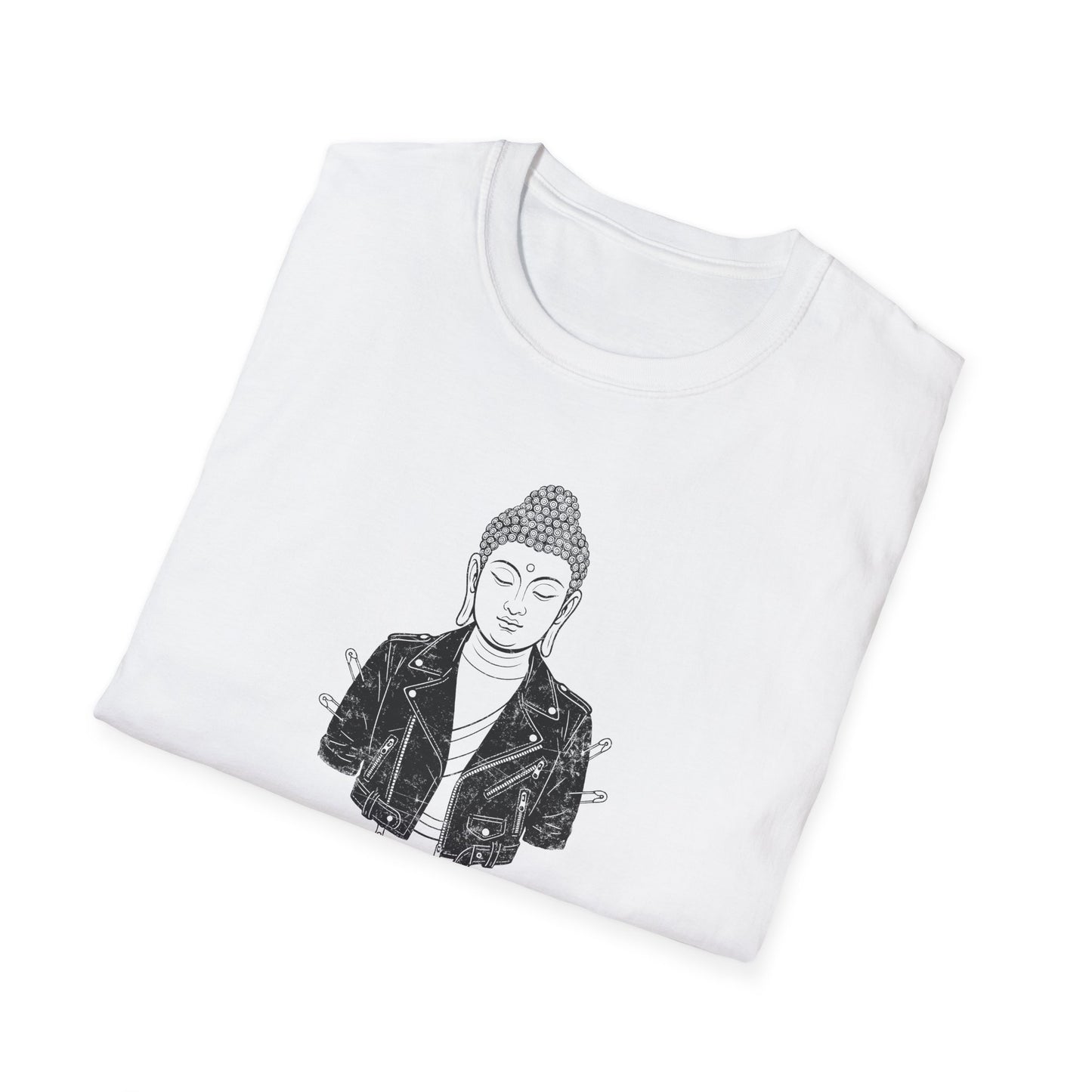 Buddha Leather Jacket - T-Shirt