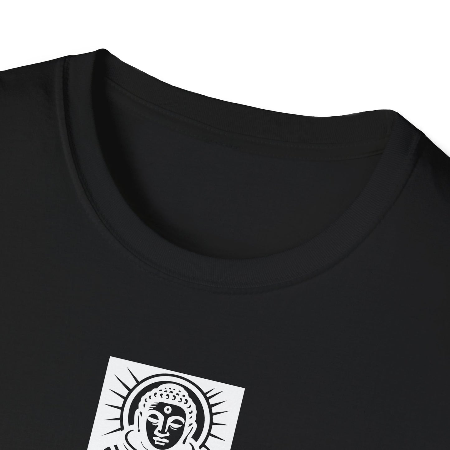 Buddha Astronaut Block Print - T-Shirt