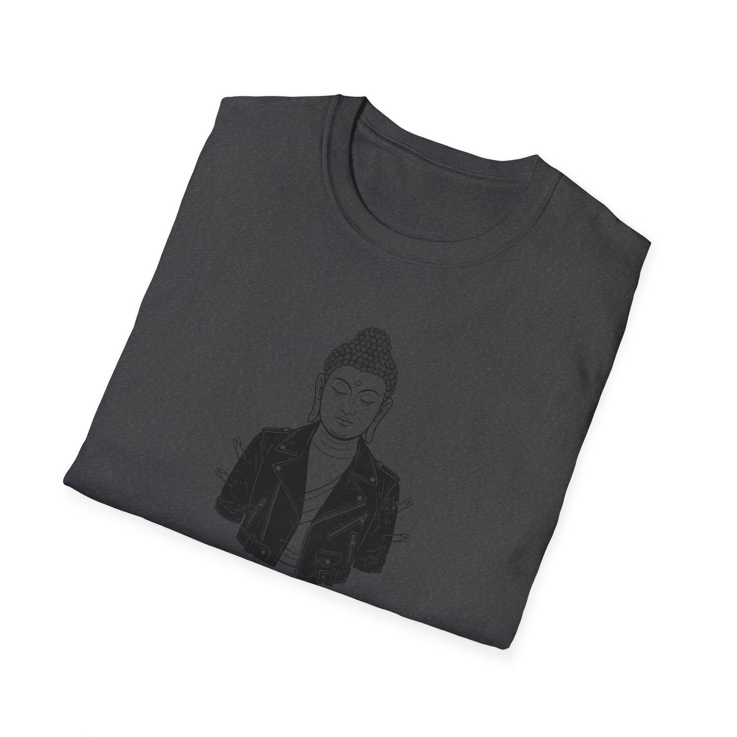 Buddha Leather Jacket - T-Shirt