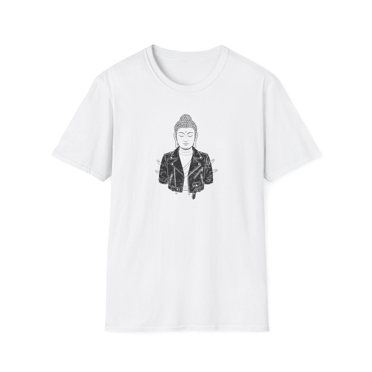 Buddha Leather Jacket - T-Shirt