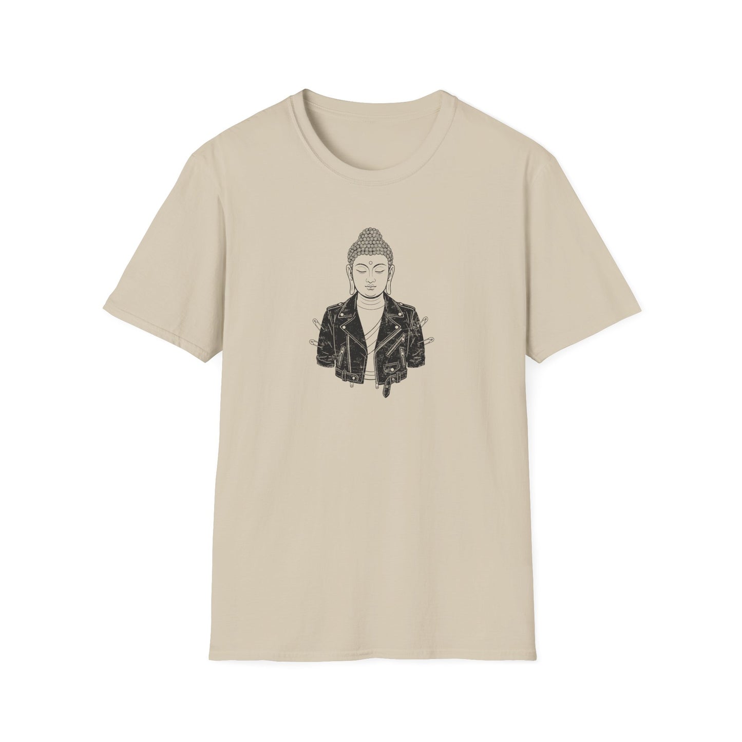 Buddha Leather Jacket - T-Shirt