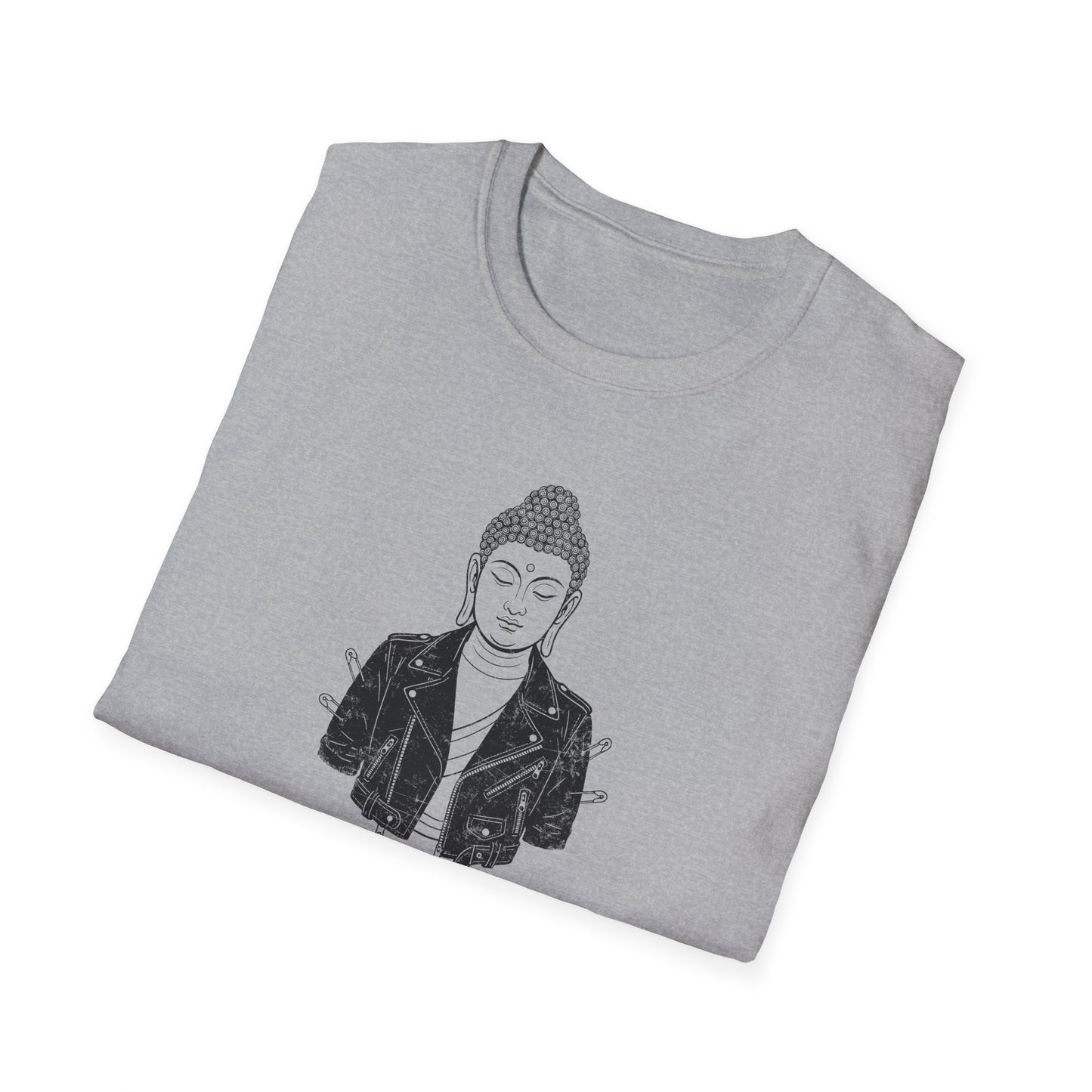 Buddha Leather Jacket - T-Shirt