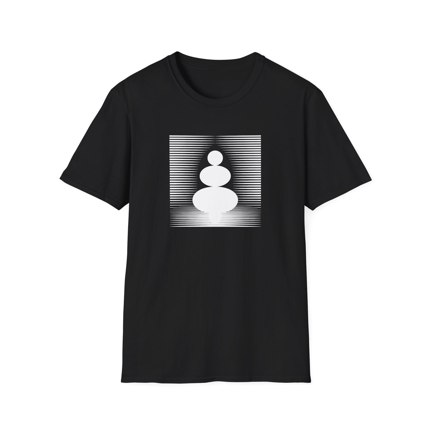 Zen Rocks Silhouette - T-Shirt