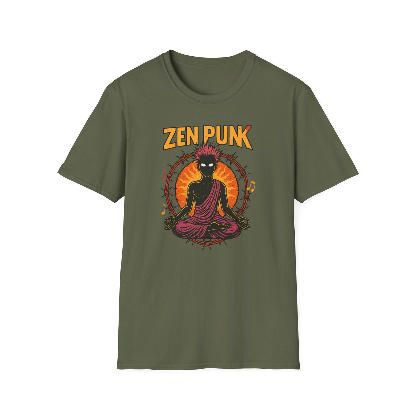 Zen Punk Comic - T Shirt