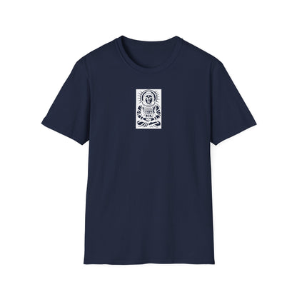 Buddha Astronaut Block Print - T-Shirt