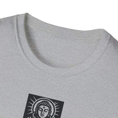 Buddha Astronaut Block Print - T-Shirt