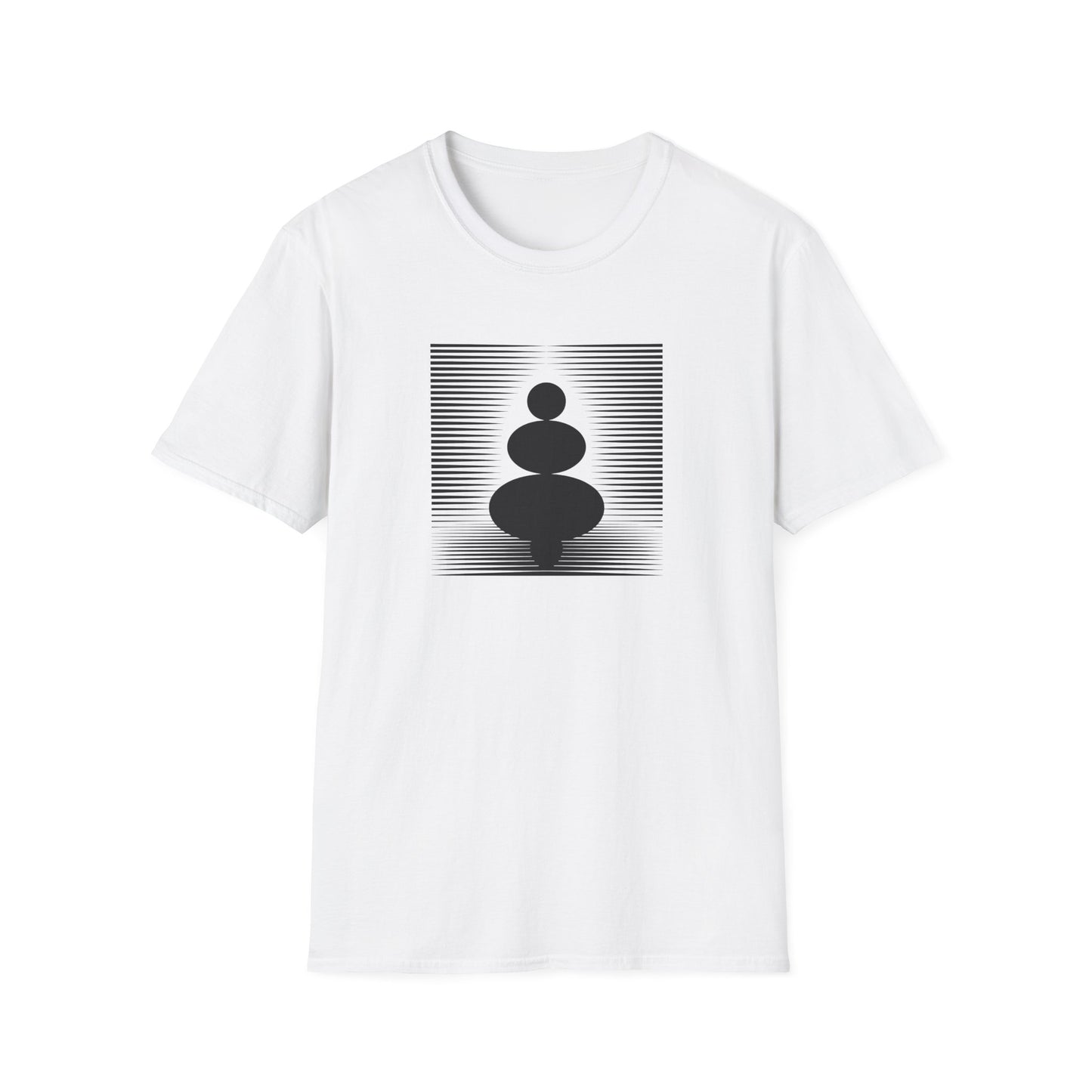 Zen Rocks Silhouette - T-Shirt