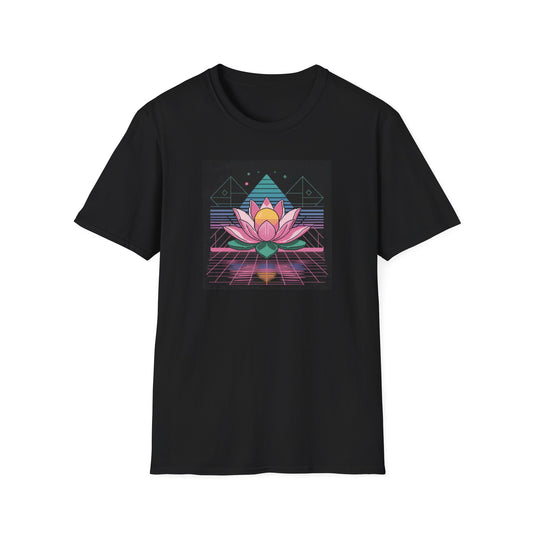 Lotus - 8 Bit - Vaporwave - T-Shirt
