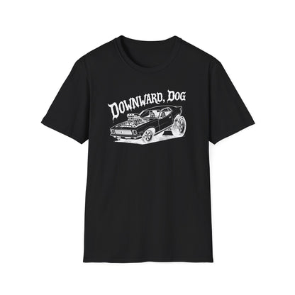 Downward, Dog - Car - T Shirt