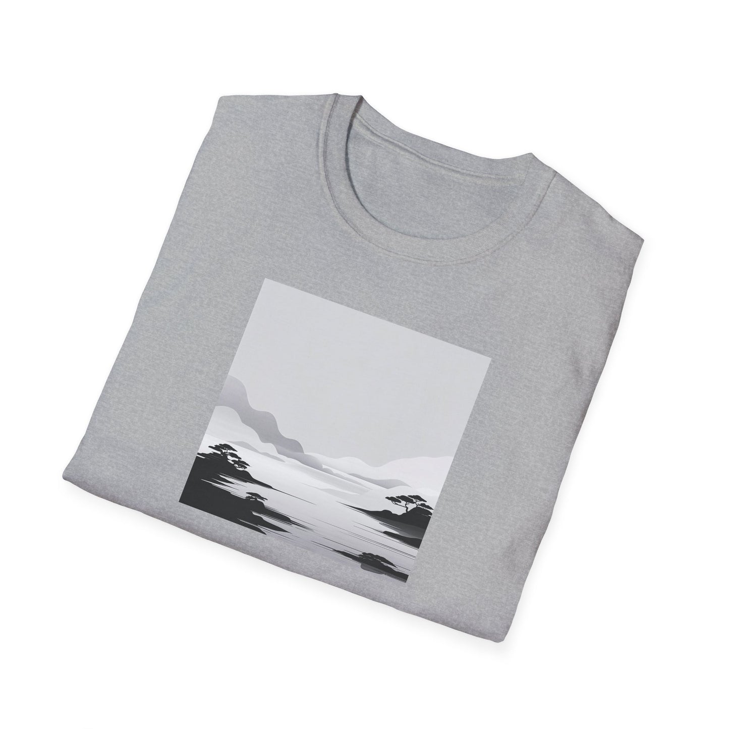Zen Minimalist Landscape - 1 - T Shirt