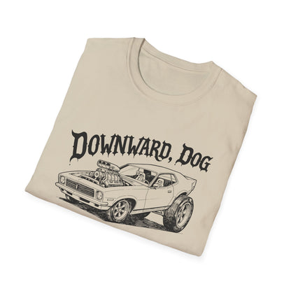 Downward, Dog - Car - T Shirt
