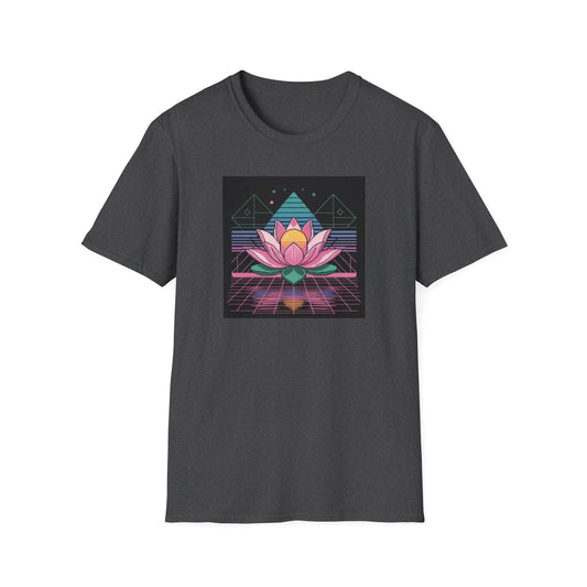 Lotus - 8 Bit - Vaporwave - T-Shirt