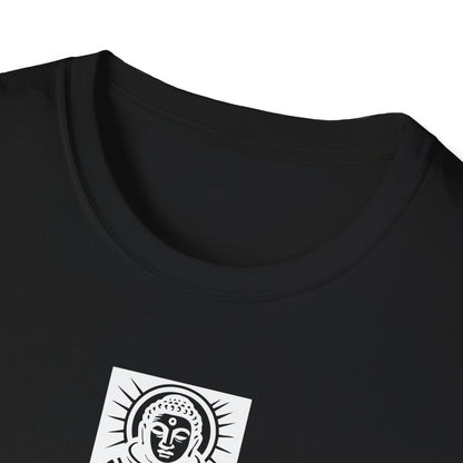 Buddha Astronaut Block Print - T-Shirt