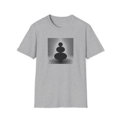 Zen Rocks Silhouette - T-Shirt