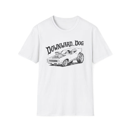 Downward, Dog - Car - T Shirt